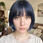 Pageboy Haircuts For Women Midnight Blue And Sharp Edges