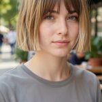 Pageboy Haircuts For Women Super Blunt Cut With Texture