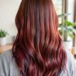 Red To Blue Balayage