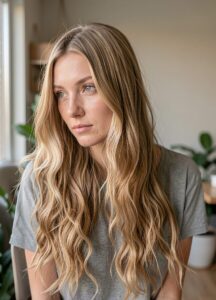 Summer 2019 Hairstyles - Gorgeous Caramel Beachy Waves