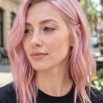 Summer 2019 Hairstyles Rose Pink Waves