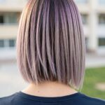 Summer 2019 Hairstyles Sharp Chocolate Lilac Bob