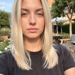 Summer 2019 Hairstyles Straight Platinum Blonde Lob