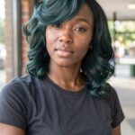 Venom Green Sew In Bob