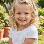 Medium Length Curly Hair With Curly Bangs