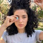 Natural Curls Half Up