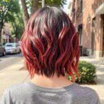 Red Bob Balayage