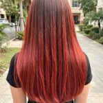 Red Ombre Balayage 2