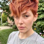 Red Short Balayage
