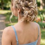 Triple Braid Crown