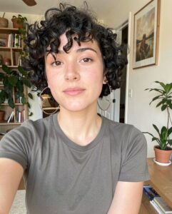 short curly hair
