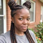 Half Pigtail Iverson Braids