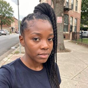 High ponytail iverson braids