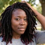 Red Tips Marley Twists