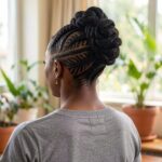 Side Swap Iverson Braid Updo