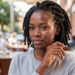 Triangle Box Braid Bob