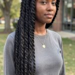 Triangle Part Marley Twists