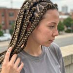 Triangles And Axis Box Braids
