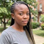 Brown Blonce Elegant Feed In Cornrows