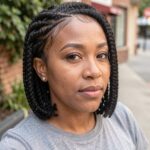 Cornrows Baby Hair Wig