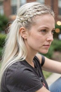 triple crown french braid