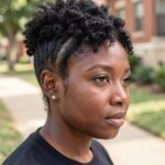 Finger Coild Cornrows