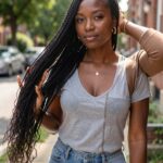 Long Lemonade Brais Curly Ends