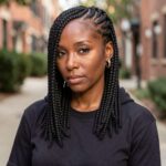Medium Length Lemonade Braids