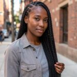 Medium Size Lemonade Braids