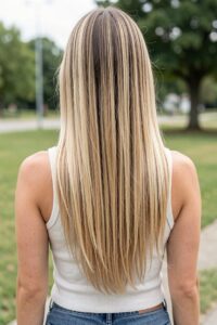 waterfall french braid