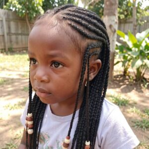 African inspired braids for girls