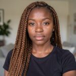 Chocolate Crochet Box Braid
