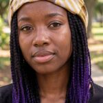 Crochet Box Braids With Scarf