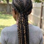 Feed In Braid Natural Hair