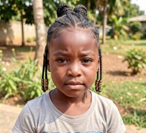 Reverse sides braid bun for girls