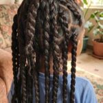 Two Strand Twists And Bow