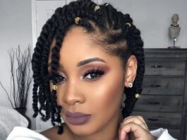 35 Natural Braided Hairstyles For Black Girls black natural braids hairstyles
