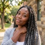 Grey Box Braids Crochet
