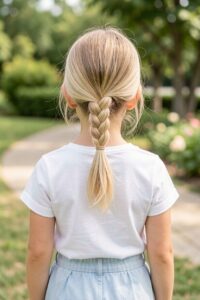Cute Hairstyles for Girls - Classic French Braid