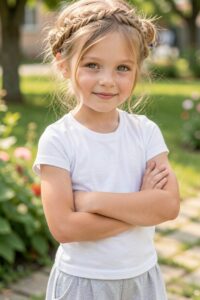 Cute Hairstyles for Girls - Fishtail Milkmaid Brai