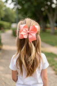 Cute Hairstyles for Girls - Half-Up Hairstyle
