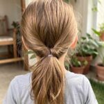 Cute Hairstyles For Girls Pull Through Ponytail