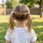 Cute Hairstyles For Girls Rope Braid And Side Ponytaul