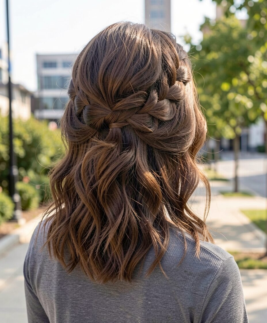 Relaxed Braided Crown and Relaxed Waves