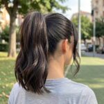 Prom Hairstyles Medium Hair Sleek High Ponytail