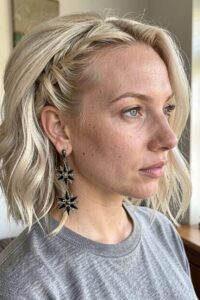 Prom Hairstyles Medium Hair - Sweet Side Braid