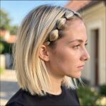 Prom Hairstyles For Medium Hair Mini Side Bubble Braid