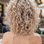 Layered Curly Bob