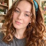 Red Long Spiral Curls