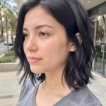 Collarbone Length Haircuts Messy Graduated Bob